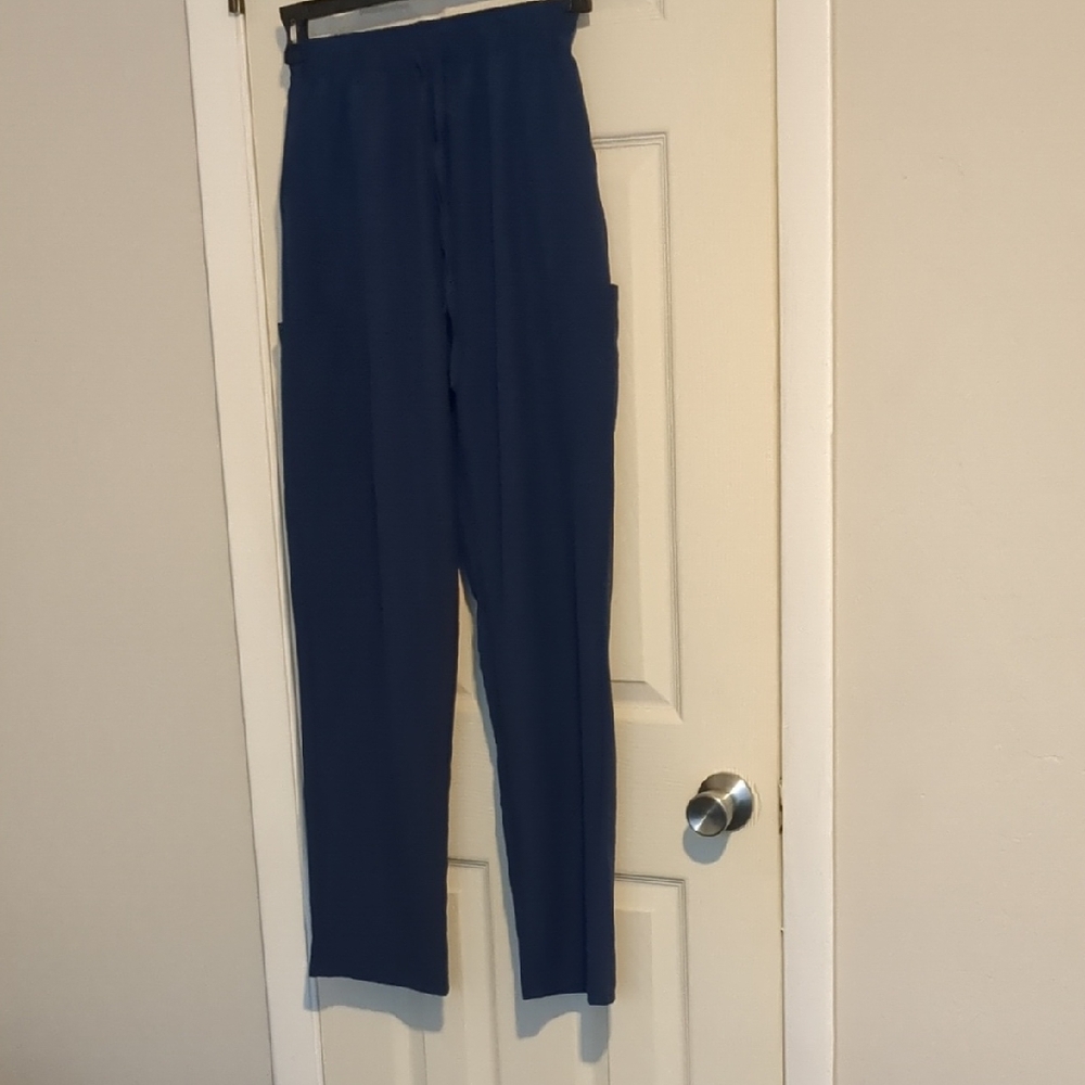 #227 Divine Stretch Blue Scrub Pants
